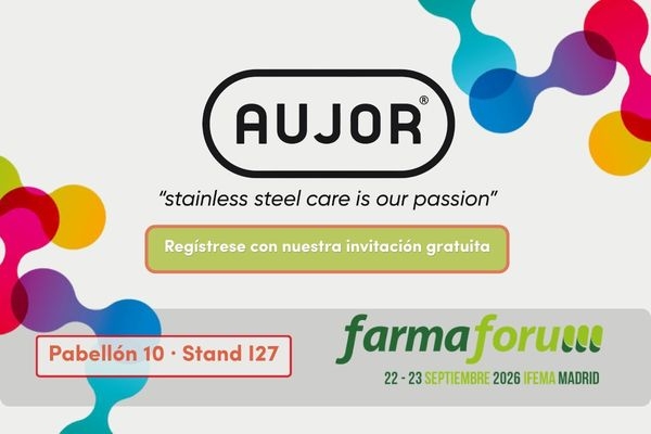 AUJOR estará presente en Farmaforum 2026